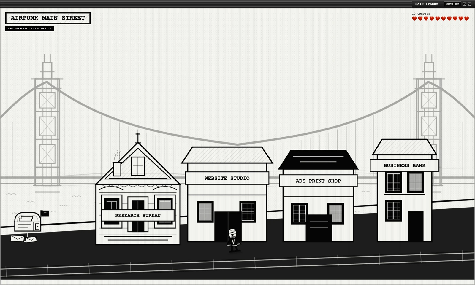 AirPunk Main Street interface preview